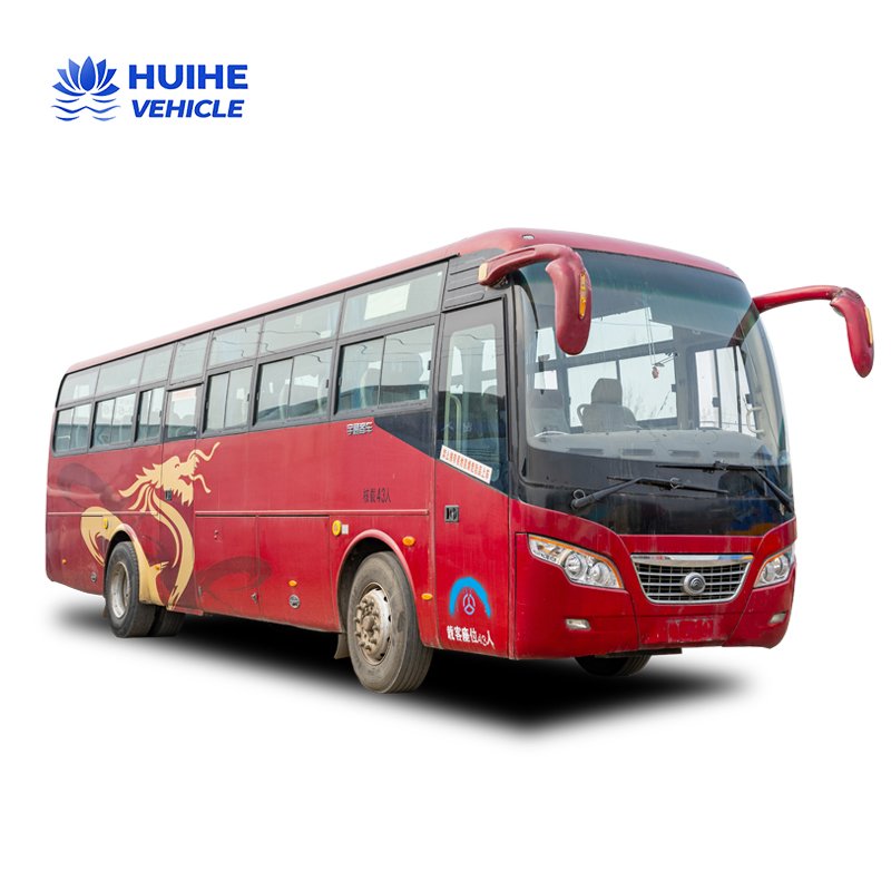 Cheap Price 50 Seats coach Bus Luxury Used Buses for Sale Manual Type Used Coaches Bus Sale